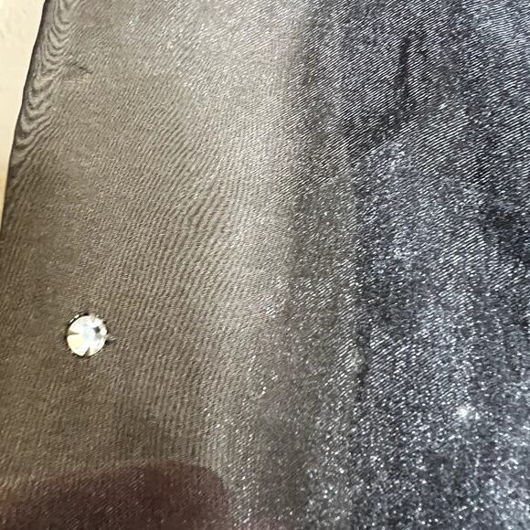 Michael Marcella Shift Dress Women 14 VTG Black Party Event LBD Made in USA - Picture 10 of 12